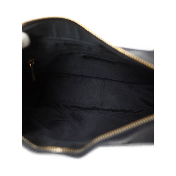 Chanel Matelasse Chain Semi-Shoulder Bag Black - Picture 3 of 5